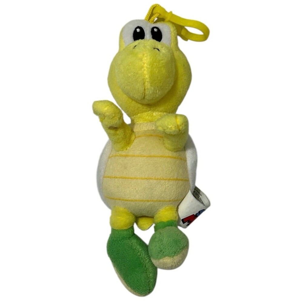 Koopa Troopa Goldie Plush Stuffed Doll Toy 2019 Nintendo Super Mario Bros.